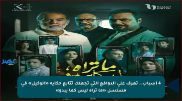 4 أسباب.. تعرف على الدوافع التي تجعلك تتابع حكاية «الوكيل» في مسلسل «ما تراه ليس كما يبدو»